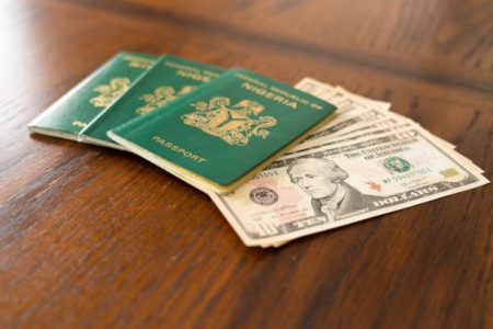 Nigerian passport P type